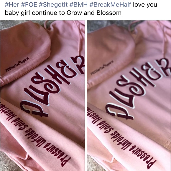 PUSHerTee Hoodies AirBending College Crew Tyedyed - Picture 3 of 8